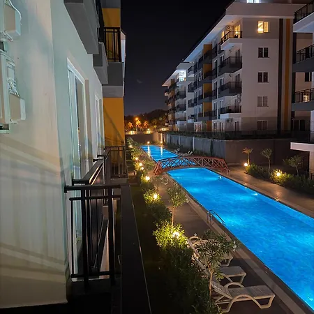 Okurcalar 126 M Havuzlu Bir Yatak Odali * Alanya