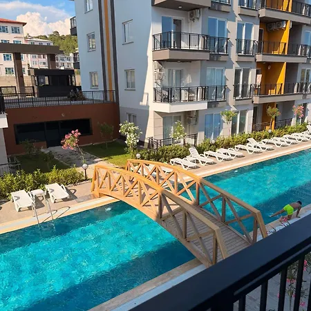 Okurcalar 126 M Havuzlu Bir Yatak Odali * Alanya